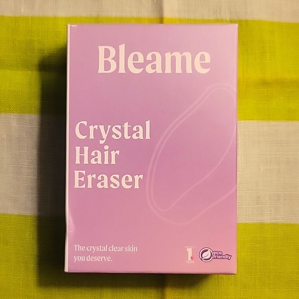 NEW Bleame Crystal Hair Eraser in box